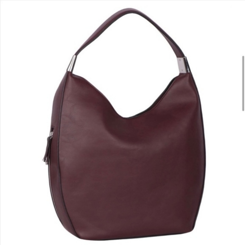 Alfani Bangle Hobo WINE shoulder bag